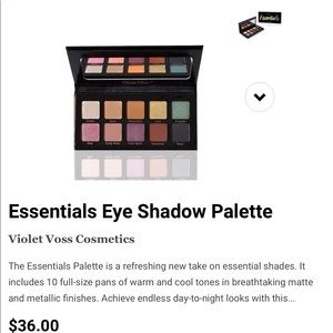 Velvet Voss Essentials Pro Series Eye palette